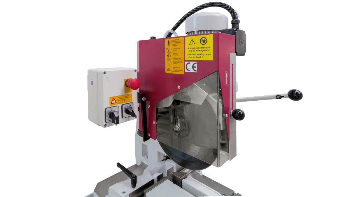 Behringer Eisele cold saw VMS 350 speed selection