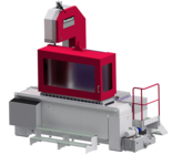 Scie à ruban verticale Behringer LPS 3D 1200 pour la découpe de plaques d'impression 3D