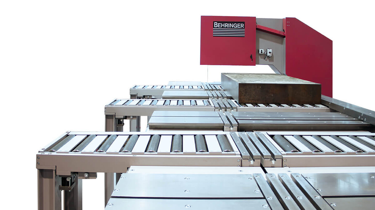 Behringer vertical bandsaw LPS60-120-6 with NC measuring unit