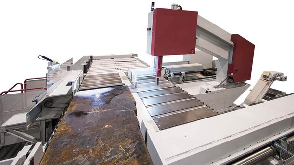 Behringer Plattensägeautomat VPS60-160A stabiler Sägerahmen in C-Bauweise