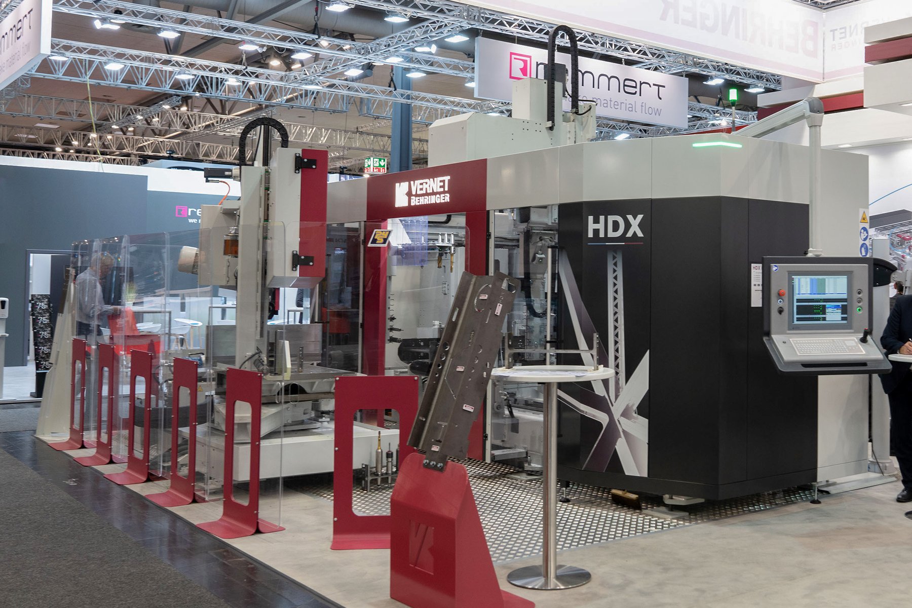 Vernet Behringer HDX Beam Drilling and Milling Machine at Euroblech 2022