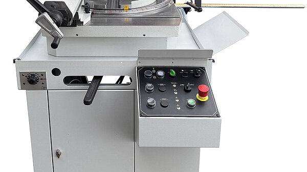 Behringer metal bandsaw SLB230DG Control Panel