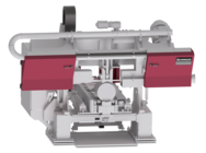 HBM400ALU-Z scie en aluminium haute performance pour billettes et barres